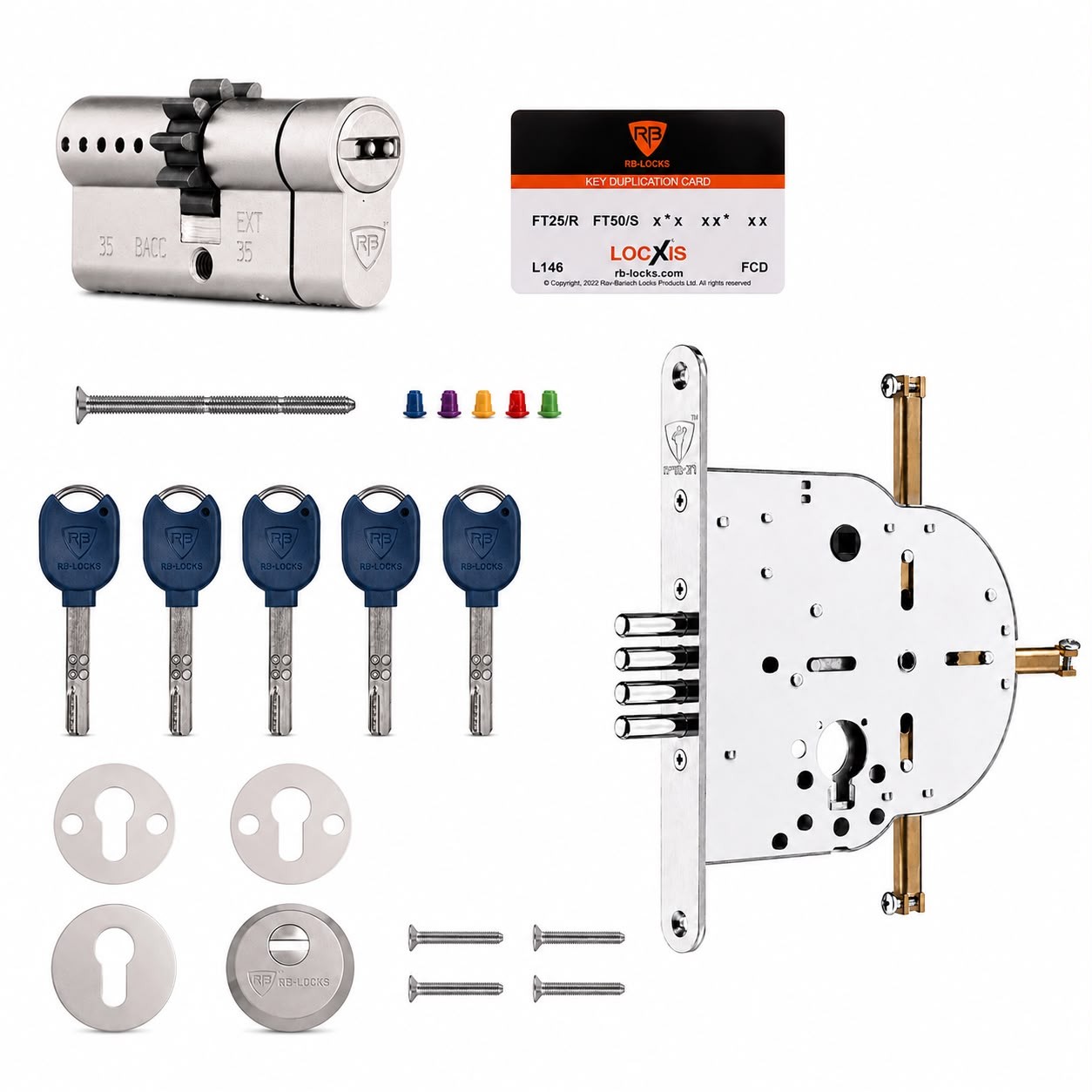 Kit cerradura 507 - RB LOCKS - Imagen 2