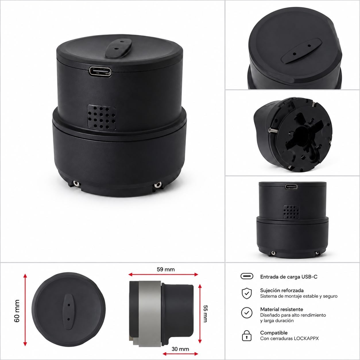 LockAppX - Cerradura Inteligente (Motor)
